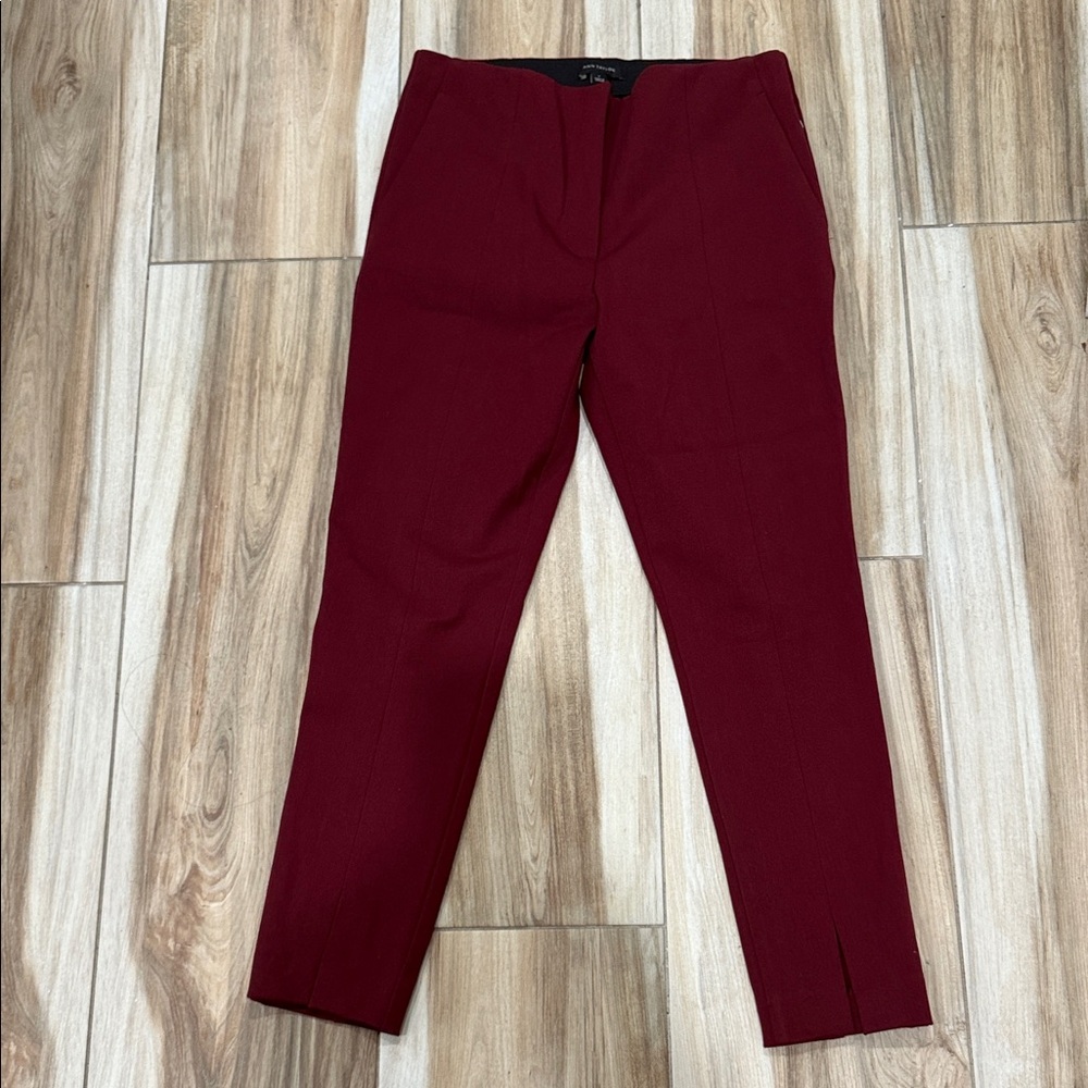 Ann Taylor Deep Red Pants